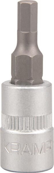Topnøgle 1/4" Unbrako 4 mm, L 37 mm
