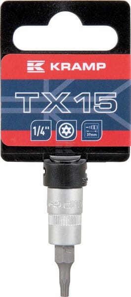 AVS Skruetrækker Bit Top 1/4" Torx TX15