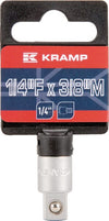 Kramp Adapter 1/4" indv. til 3/8" udv. topnøgle