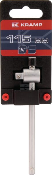 Kramp T-greb 1/4" L-115mm til toppe