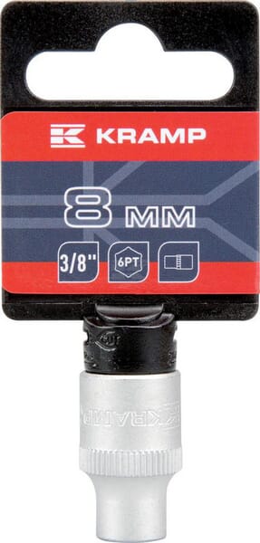 Top 3/8" 6 kt 8 mm – Topnøgle med ophæng