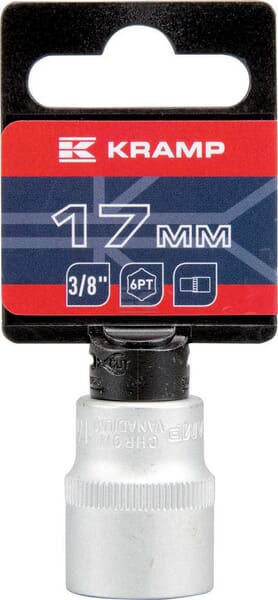 Kramp Kærv 3/8" 6-punkt 17 mm