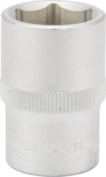 Topnøgle 1/2" 6-kant 18 mm, kort model