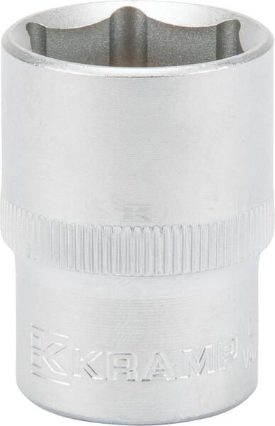 Topnøgle 1/2" 6-kant 22 mm, L 38 mm