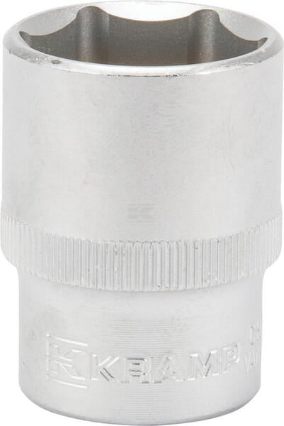 Kramp Topnøgle 1/2" 6-kant 23 mm L 38 mm