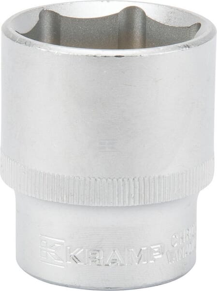 Kramp Topnøgle 1/2" 6-kant 30 mm, Længde 46 mm