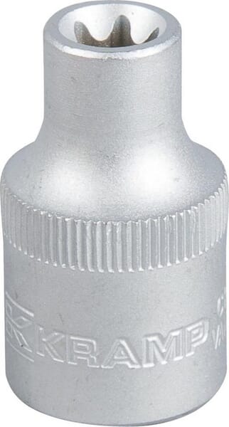 Topnøgle E10 1/2" Torx indvendig, 38 mm længde
