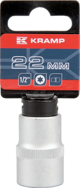 Topnøgle 1/2" Torx E22