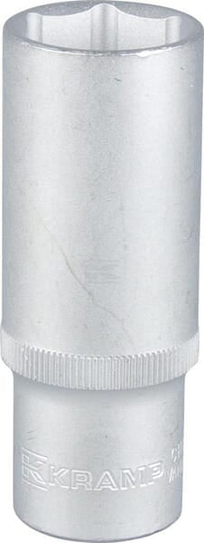 Kramp Topnøgle 1/2" 6-kant lang 22 mm