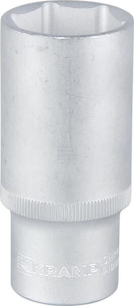 Kramp Topnøgle 1/2" 6-kant lang 27 mm