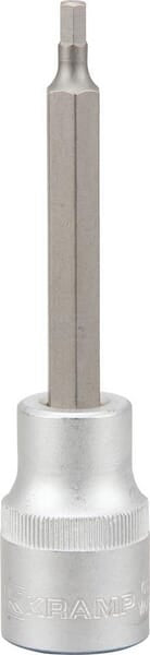 Kramp Topnøgle Unbrako Lang 4 mm, 1/2" fatning