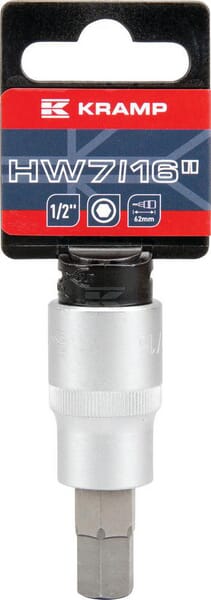 Kramp Top 1/2" Unbrako 7/16" med ophæng, L 62 mm