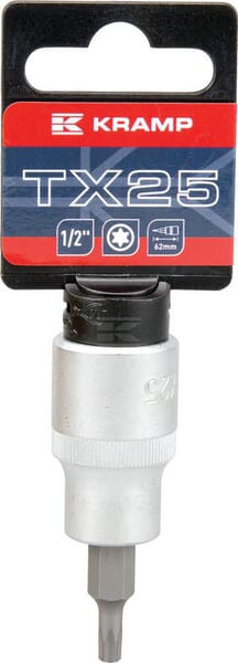 TX 25 Torx Topnøgle 1/2" - Robust og Præcis