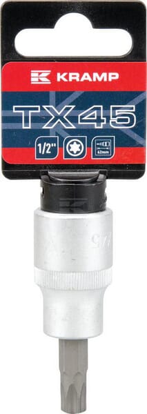 Topnøgle Torx TX 45, 1/2" fatning, L 62 mm