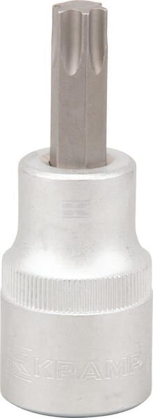 Kramp Topnøgle Torx TX 50, 1/2" med ophæng, L 62 mm