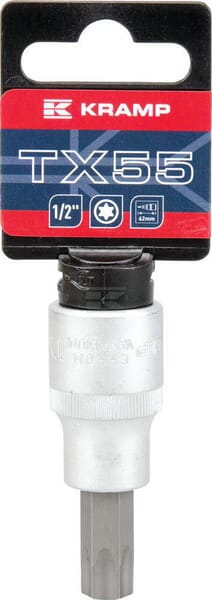 Kramp Topnøgle Torx TX 55, 1/2" fatning