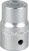 Topnøgle 3/4" 6-kant 19 mm, L 50 mm