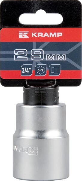 Top 3/4" 6-kant 29 mm