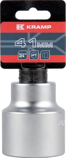 Kramp Topnøgle 3/4" 6-kant 41 mm med ophæng