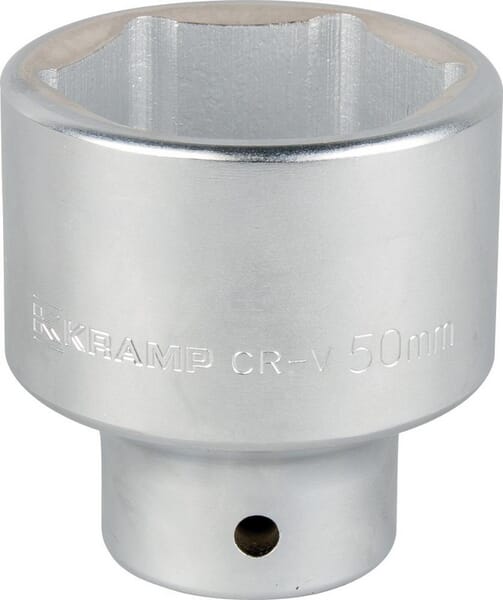 Topnøgle 3/4" 6-kant 50 mm, lang model