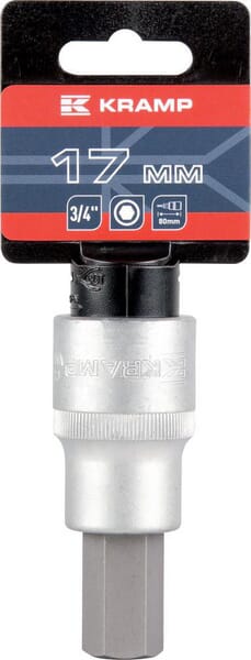 Topnøgle 3/4" Unbrako 17 mm