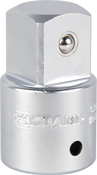 Kramp Adapter 3/4" indvendig til 1" udvendig, L 62 mm