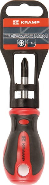 Skruetrækker PH2 x 38 mm kort