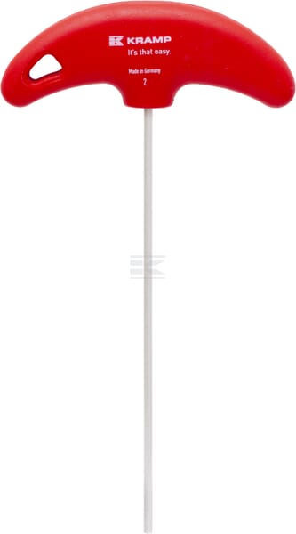 Unbraconøgle med T-greb 2,0 x 125 mm