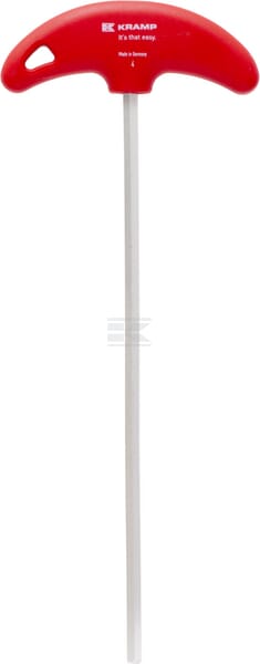 Kramp Unbraconøgle med T-greb, 4,0 x 150 mm