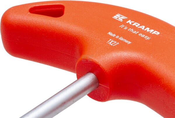 Kramp Torx nøgle med T-greb, TX27 x 150 mm