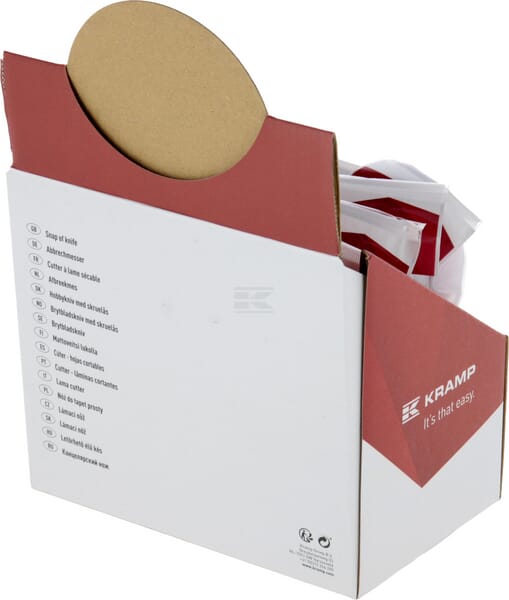 Kramp Knivblade Knæk af blad 18 mm (12 stk.)