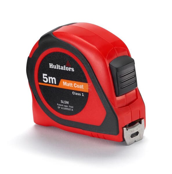 Hultafors Båndmål SL5M 5 m x 19 mm, Klasse 1