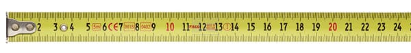 Hultafors Båndmål SL5M 5 m x 19 mm, Klasse 1
