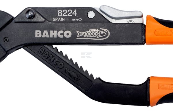 Bahco Vandpumpetang 8224 med maks. Ø45 mm gribekapacitet
