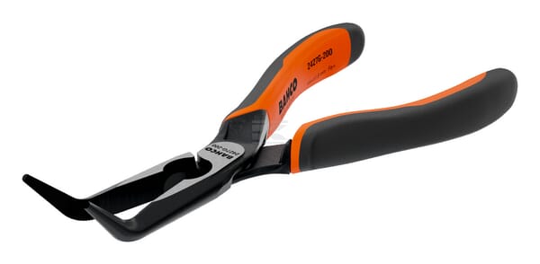 Bahco Spidstang 2427G-200, 45° bøjet, Ergo håndtag