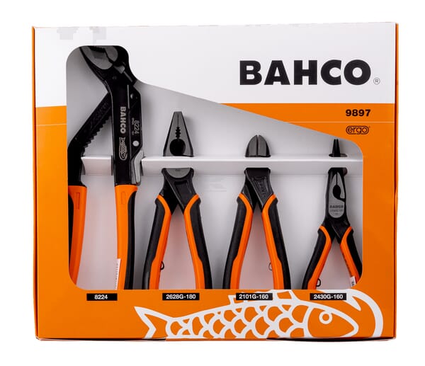 Bahco Værktøjssæt med 3 Tænger 9897