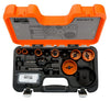 Bahco Hulsavsæt VVS 19-64 mm med 2 holdere