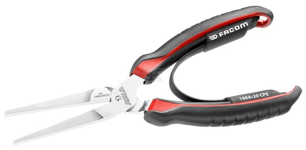 Facom Fladtang 200 mm med ergonomisk greb