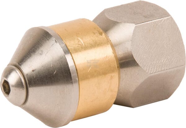 Roterende kloakdyse 045 med 3/8" indvendigt gevind