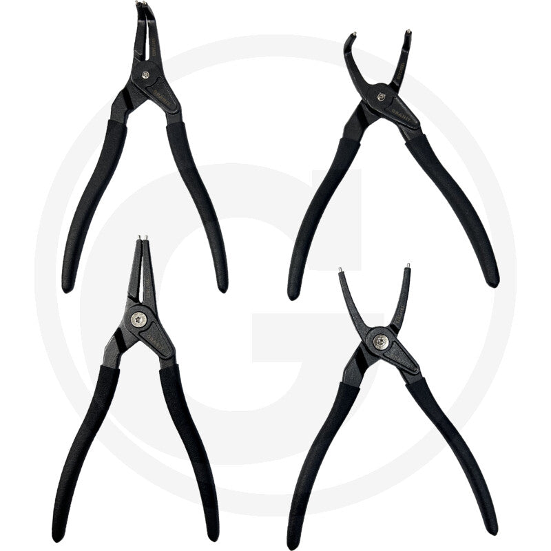 9” låseringstang-sæt, 4 dele
40-100mm Granit black edition