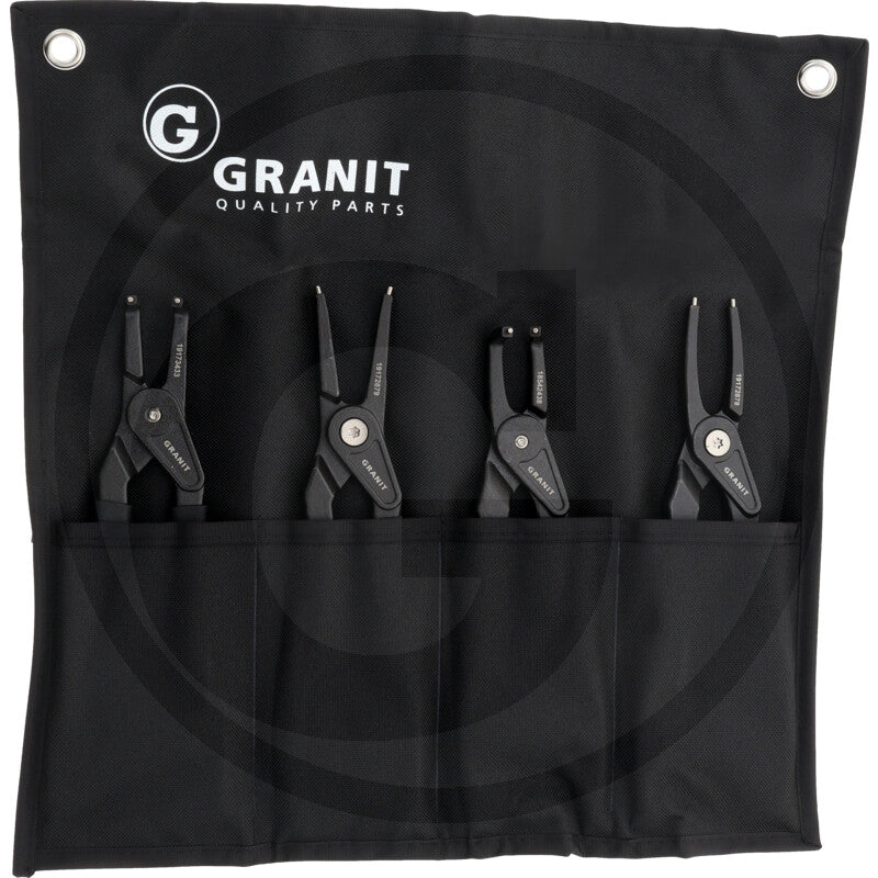 9” låseringstang-sæt, 4 dele
40-100mm Granit black edition