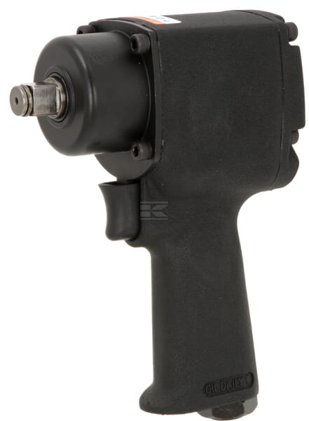 Pneumatisk Slagnøgle Sæt, 1/2", 680 Nm, Super Mini Type