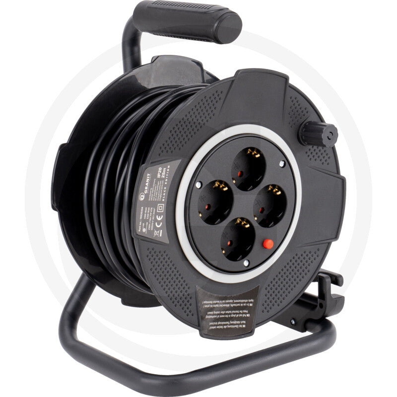 GRANIT BLACK EDITION Kabeltromle IP20 25 m