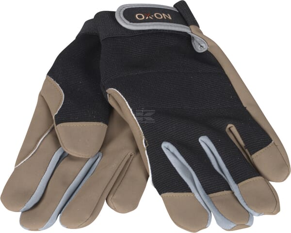 OX-ON Extreme Comfort 4300 ridehandske, let, sort, str. 7