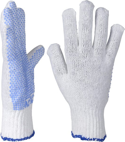OX-ON Knitted Supreme 13600 strikhandske med dotter, str. 7