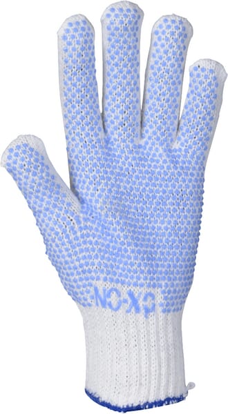 OX-ON Knitted Supreme 13600 strikhandske med dotter, str. 7
