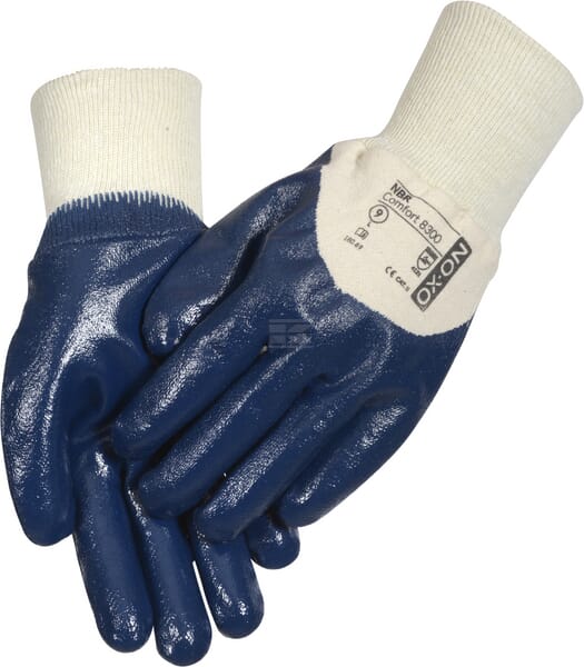 OX-ON NBR Comfort 8300 Handske, heldyppet nitril, str. 10