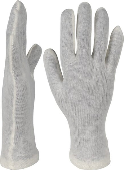 OX-ON Knitted Basic 13000 bomulds inderhandske str. 10