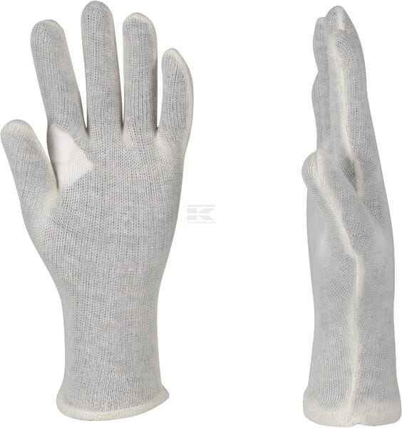 OX-ON Knitted Basic 13000 bomulds inderhandske str. 10