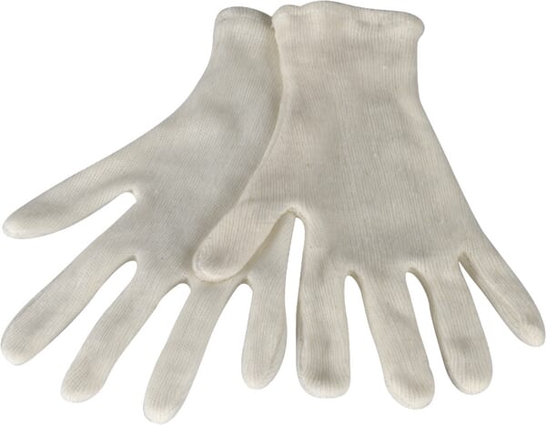 OX-ON Knitted Basic 13000 bomulds inderhandske str. 10